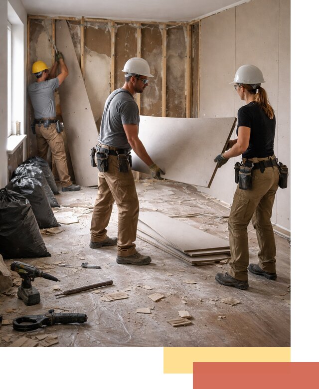 Демонтаж стеновых панелей в Пушкино быстро и аккуратно