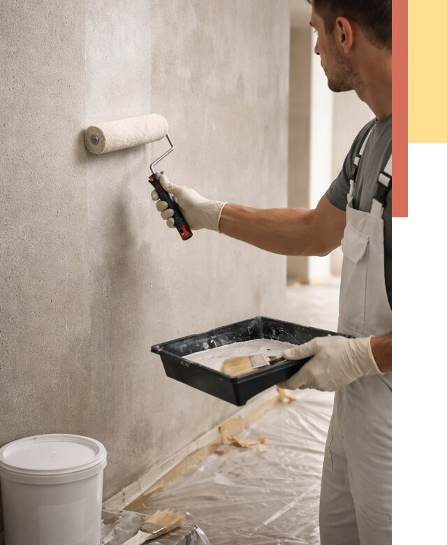 Грунтовка стен в Пушкино от 2282 руб. м2 — быстро, недорого, с материалом | ОТДЕЛОЧНИК-Пшк