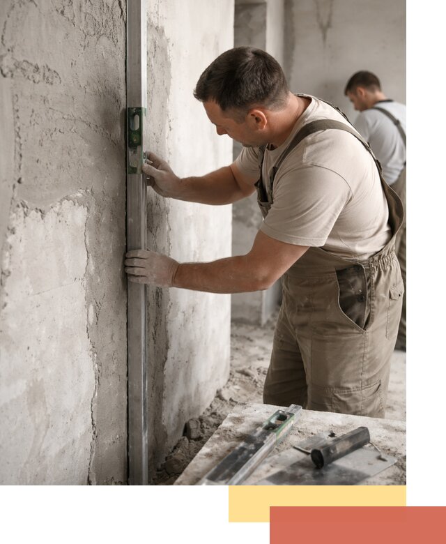 Установка штукатурных маяков в Пушкино с гарантией качества