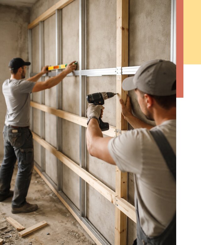 Устройство обрешетки под панели в Пушкино от 2178 руб. — монтаж под ключ | ОТДЕЛОЧНИК-Пшк