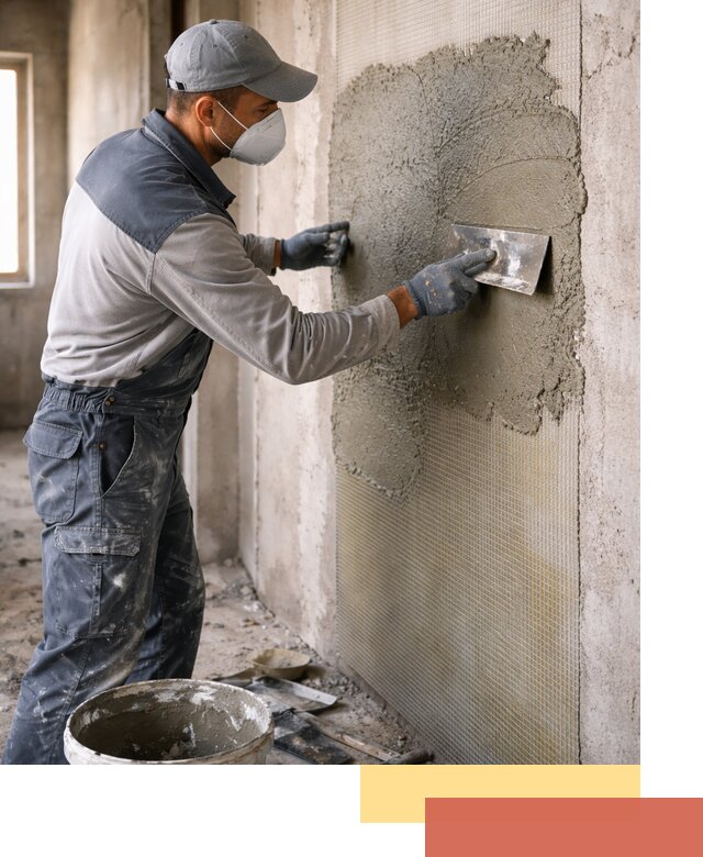 Штукатурка стен по сетке в Пушкино под ключ качественно и быстро