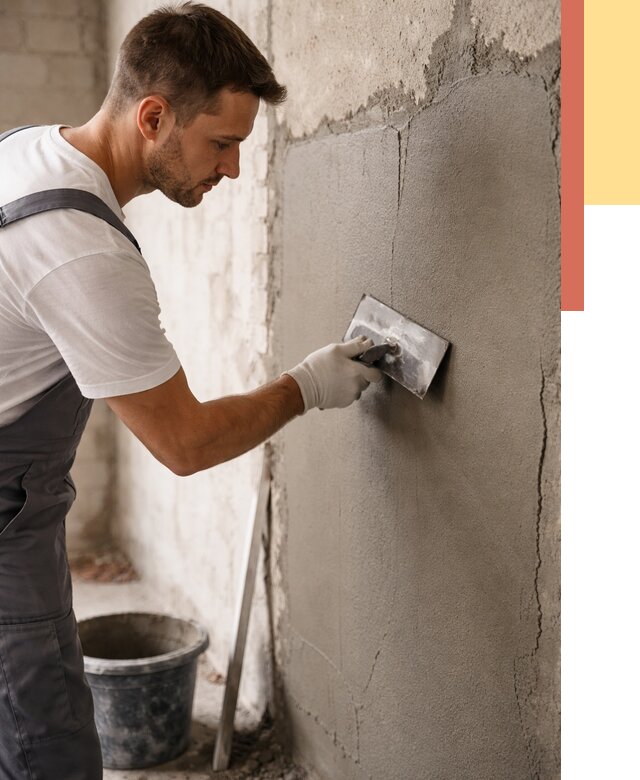 Штукатурка стен под плитку в Пушкино от 4357 руб./м2 — выравнивание под плитку | ОТДЕЛОЧНИК-Пшк