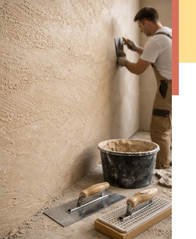 Декоративная штукатурка травертин в Пушкино от 1867 руб/м2 — качественно и недорого | ОТДЕЛОЧНИК-Пшк