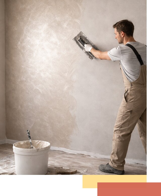 Декоративная штукатурка «Мокрый шелк» под ключ в Пушкино