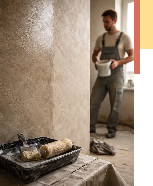 Нанесение воска на штукатурку в Пушкино от 3631 руб. | Услуги ОТДЕЛОЧНИК-Пшк