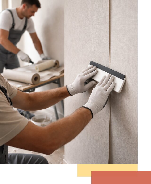 Поклейка обоев под покраску в Пушкино профессионально и быстро