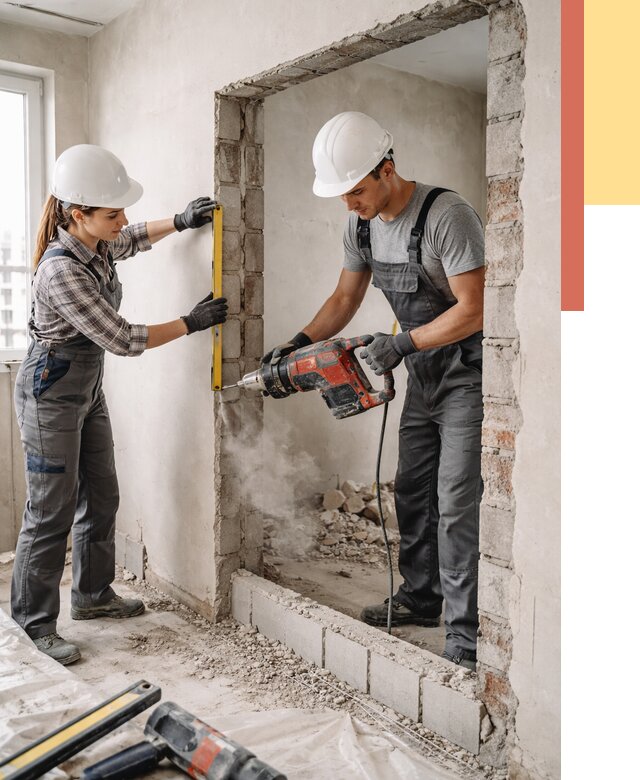 Создание проемов в стенах в Пушкино от 6742 руб. — алмазная резка и расширение | ОТДЕЛОЧНИК-Пшк