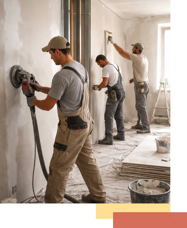 Профессиональная отделка стен в Пушкино качественно и в срок