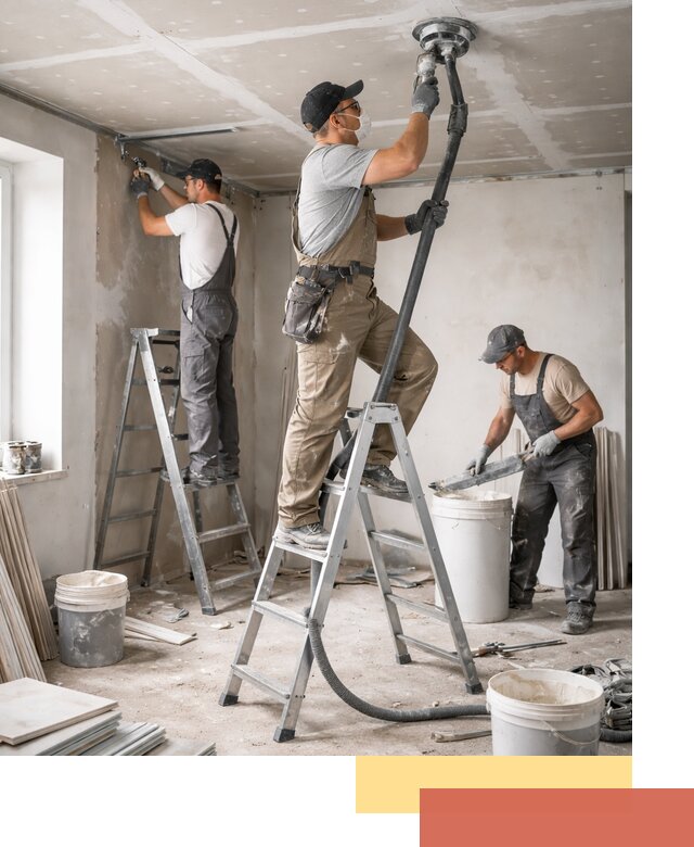 Ремонт потолка из гипсокартона в Пушкино: быстрый и качественный монтаж