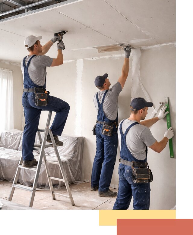 Профессиональная отделка потолка в Пушкино быстро и качественно