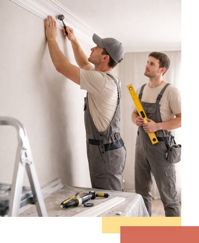 Монтаж потолочного плинтуса в Пушкино качественно и быстро